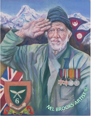 Portrait picture of Veteran Abasing Chhetri