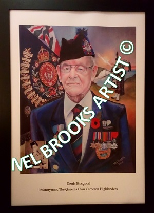 Portrait picture of Veteran Denis Hosgood