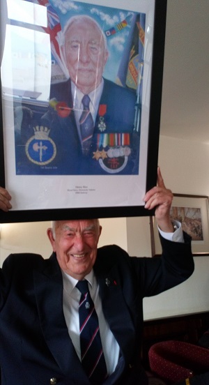 Portrait picture of Veteran Henry Rice