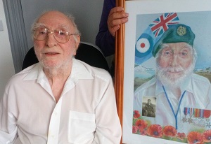 Portrait picture of Veteran Leon Simmonds